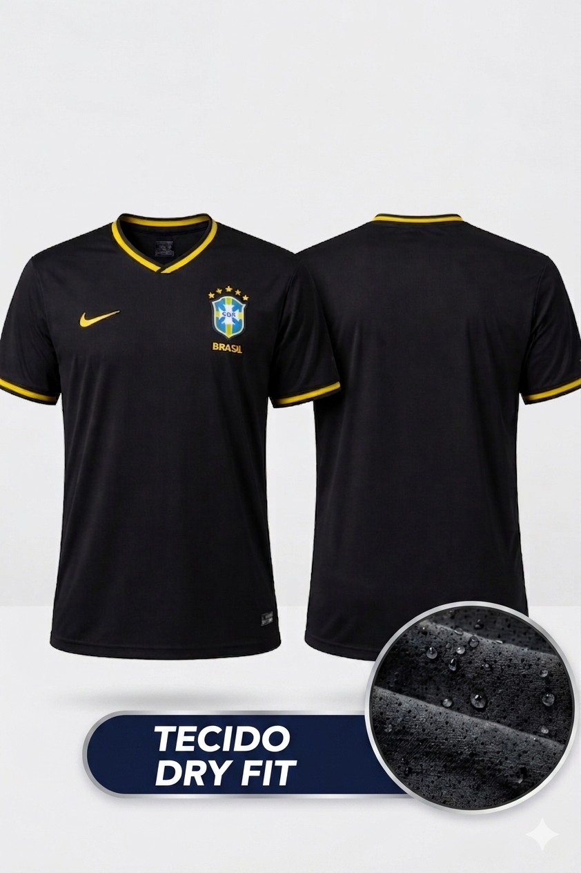Camisa Preta Dry Fit
