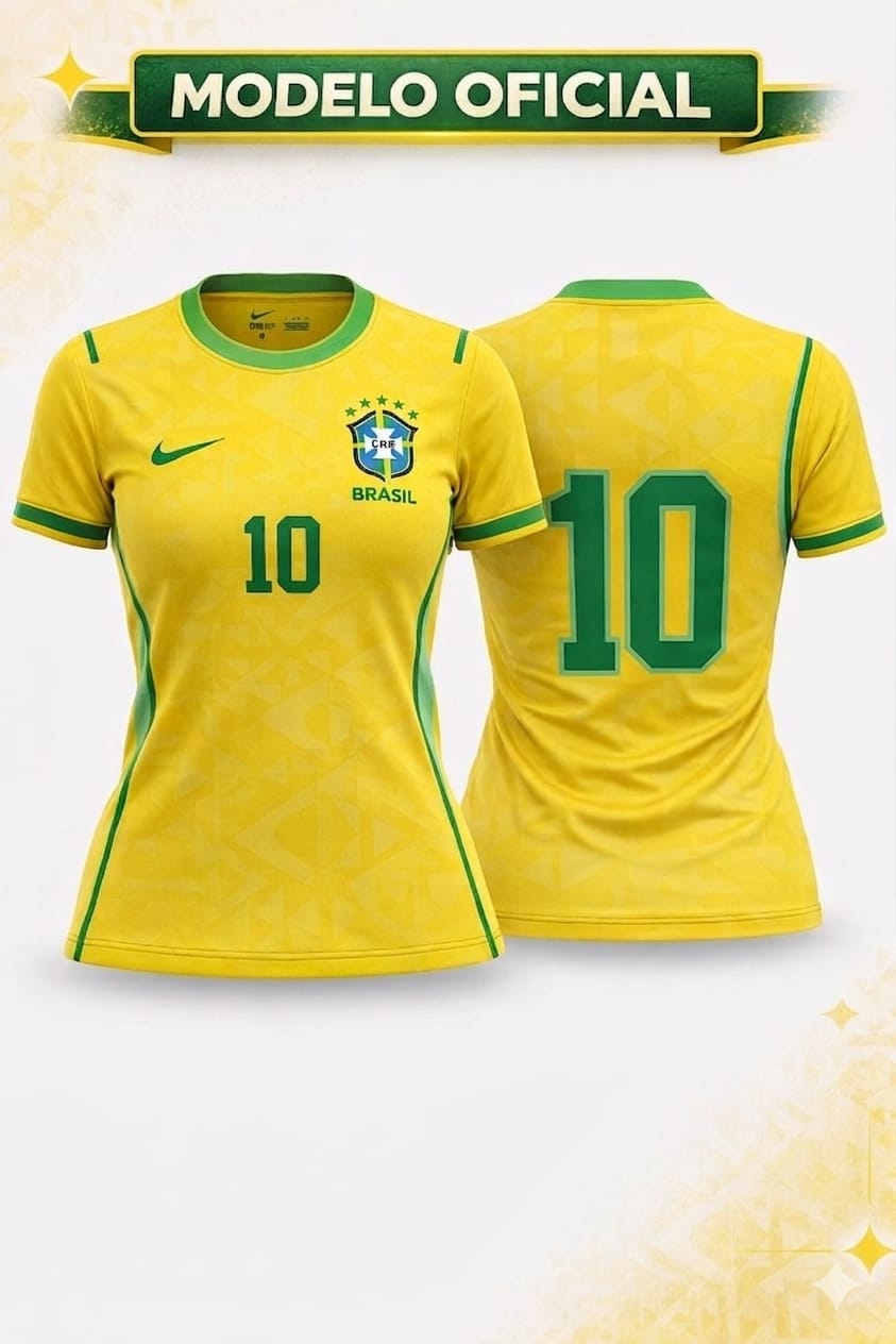 Baby Look Modelo Oficial Nº 10